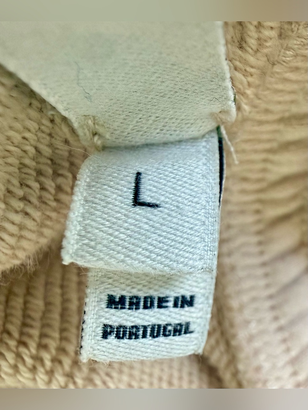 PANGAIA 365 PPRMINT Organic Cotton Joggers Oatmeal Sand L Portugal - Picture 13 of 14